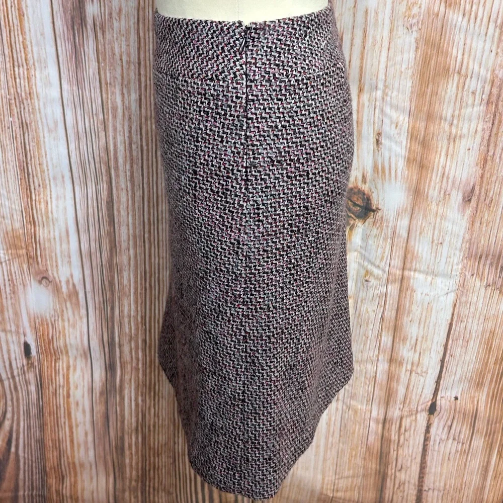 LOFT Wool‎ Blend Tweed Skirt